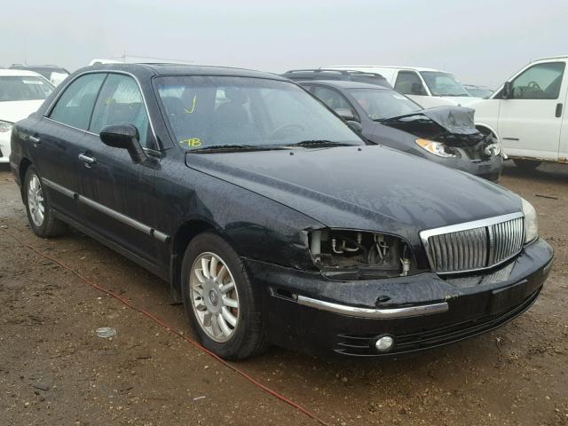 KMHFU45E94A372314 - 2004 HYUNDAI XG 350 BLACK photo 1