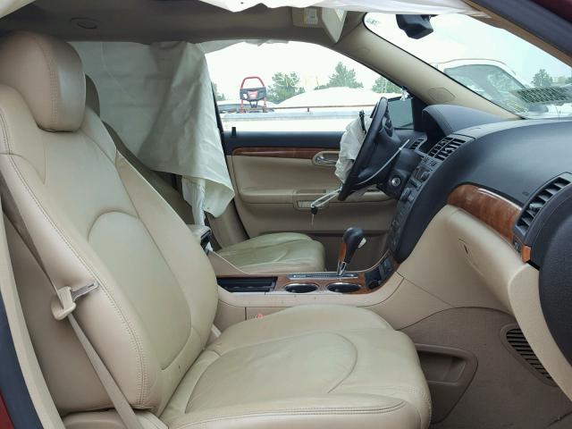 5GZER33767J169089 - 2007 SATURN OUTLOOK SP მუქწითელი ფოტო 5