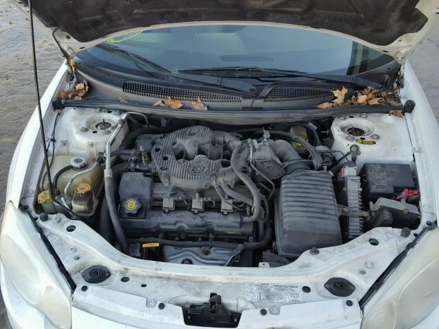 1C3EL65RX4N161329 - 2004 CHRYSLER SEBRING LI WHITE photo 7