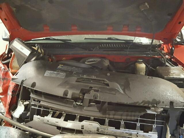 1GCEK19V52Z334334 - 2002 CHEVROLET SILVERADO RED photo 7