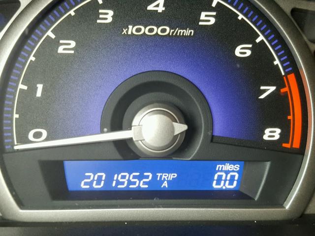 1HGFA16836L019645 - 2006 HONDA CIVIC EX 黑色 照片 8