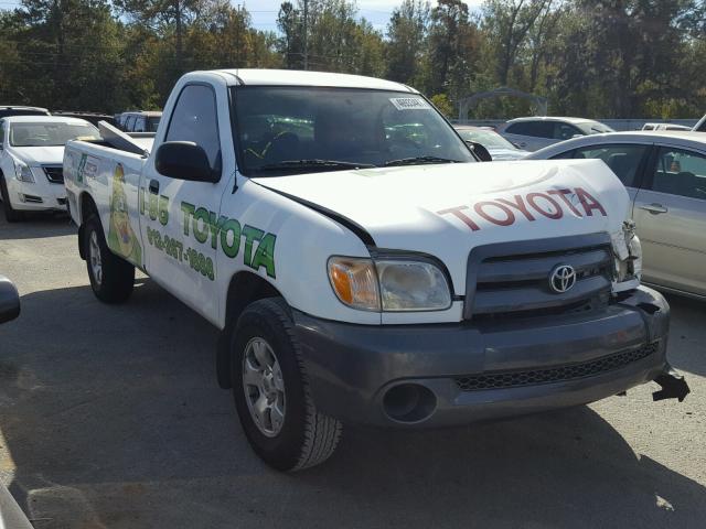 5TBJU32175S453920 - 2005 TOYOTA TUNDRA WHITE photo 1