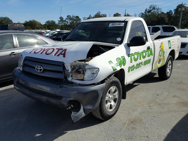 5TBJU32175S453920 - 2005 TOYOTA TUNDRA WHITE photo 2