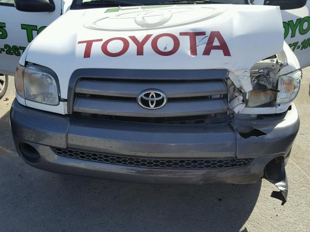 5TBJU32175S453920 - 2005 TOYOTA TUNDRA WHITE photo 7