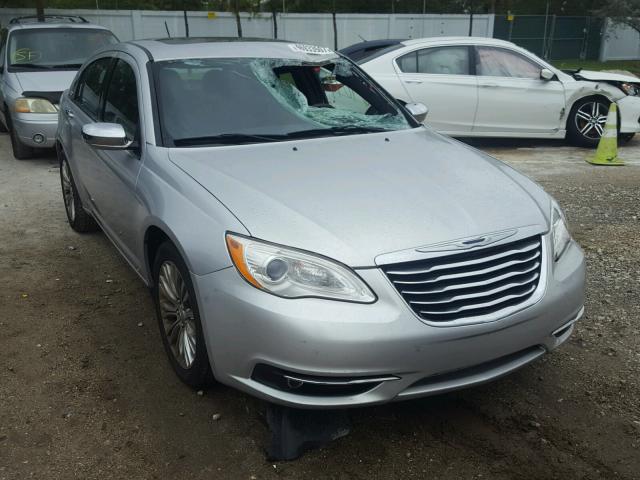 1C3CCBCG6CN227262 - 2012 CHRYSLER 200 LIMITE SILVER photo 1