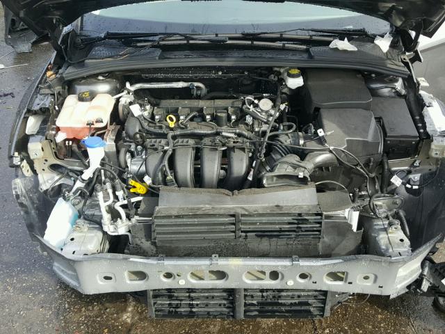 1FADP3K29HL293989 - 2017 FORD FOCUS SE GRAY photo 7