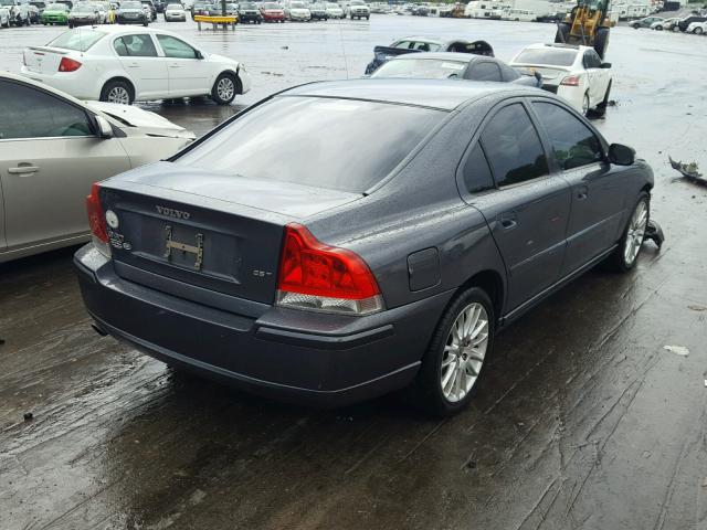 YV1RS592972617666 - 2007 VOLVO S60 2.5T SILVER photo 4