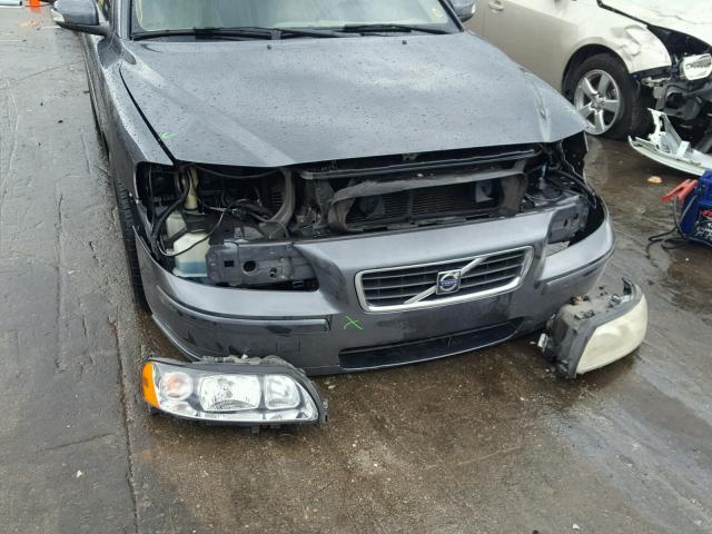 YV1RS592972617666 - 2007 VOLVO S60 2.5T SILVER photo 9