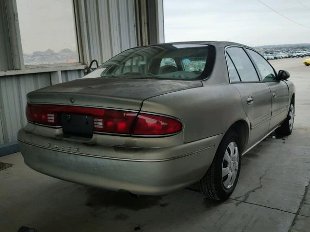 2G4WS52J821215247 - 2002 BUICK CENTURY TAN photo 4