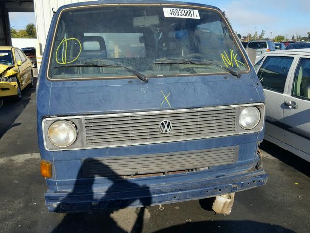 WV2YB025XEH102292 - 1984 VOLKSWAGEN VANAGON BU BLUE photo 7