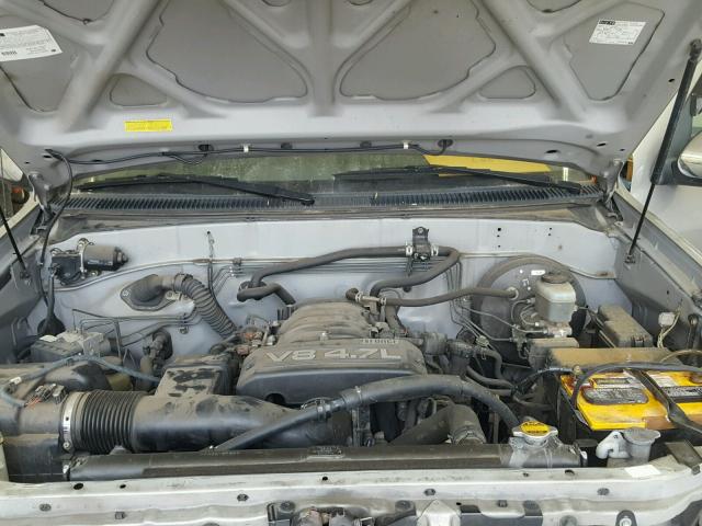 5TBET34115S471069 - 2005 TOYOTA TUNDRA DOU SILVER photo 7