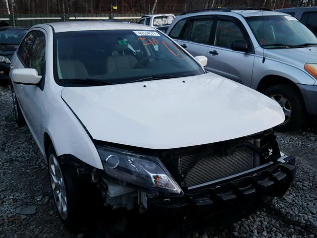 3FAHP0HA0AR130217 - 2010 FORD FUSION SE WHITE photo 1