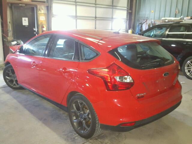 1FADP3K27EL119754 - 2014 FORD FOCUS SE RED photo 3