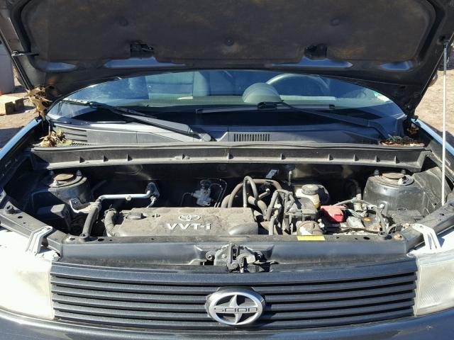 JTLKT324364074374 - 2006 TOYOTA SCION XB შავი ფოტო 7