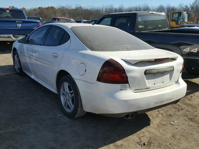 2G2WR554571205390 - 2007 PONTIAC GRAND PRIX WHITE photo 3