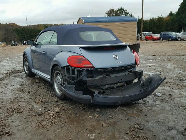 3VW507AT9GM810741 - 2016 VOLKSWAGEN BEETLE S/S 蓝色 照片 3