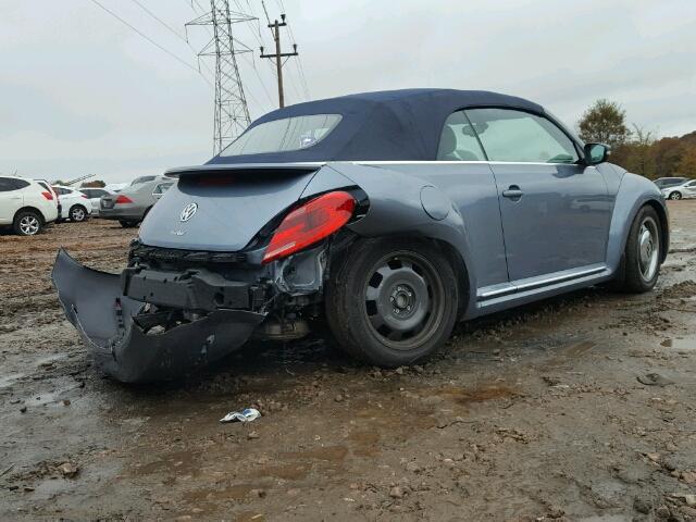 3VW507AT9GM810741 - 2016 VOLKSWAGEN BEETLE S/S 蓝色 照片 4