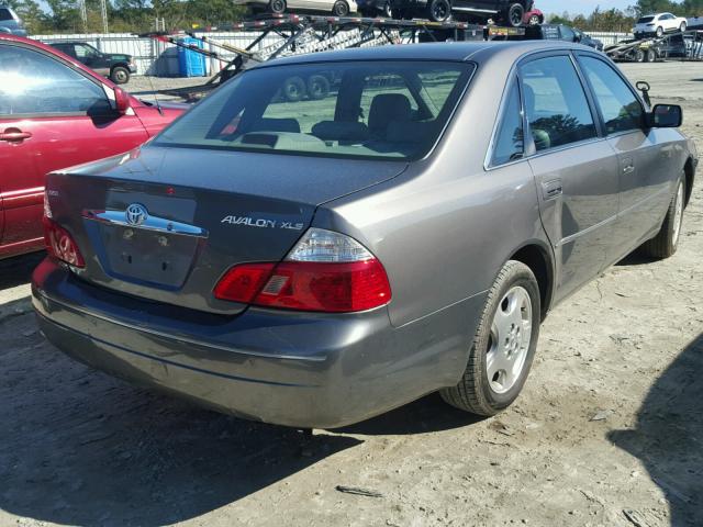 4T1BF28B94U344705 - 2004 TOYOTA AVALON XL GRAY photo 4