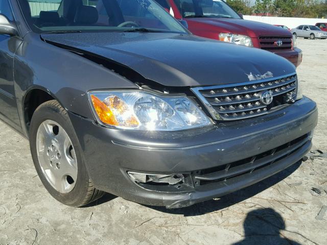 4T1BF28B94U344705 - 2004 TOYOTA AVALON XL GRAY photo 9