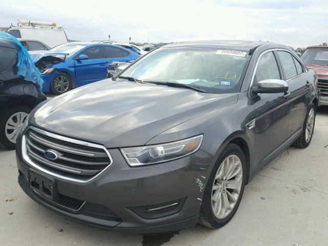 1FAHP2F89FG114608 - 2015 FORD TAURUS LIM CHARCOAL photo 2