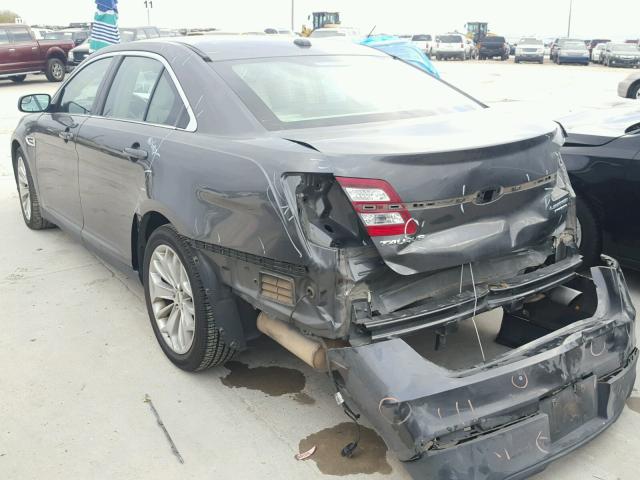 1FAHP2F89FG114608 - 2015 FORD TAURUS LIM CHARCOAL photo 3