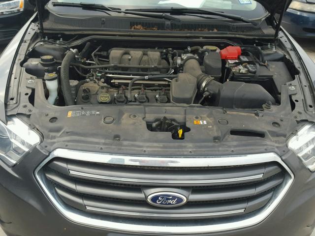 1FAHP2F89FG114608 - 2015 FORD TAURUS LIM CHARCOAL photo 7