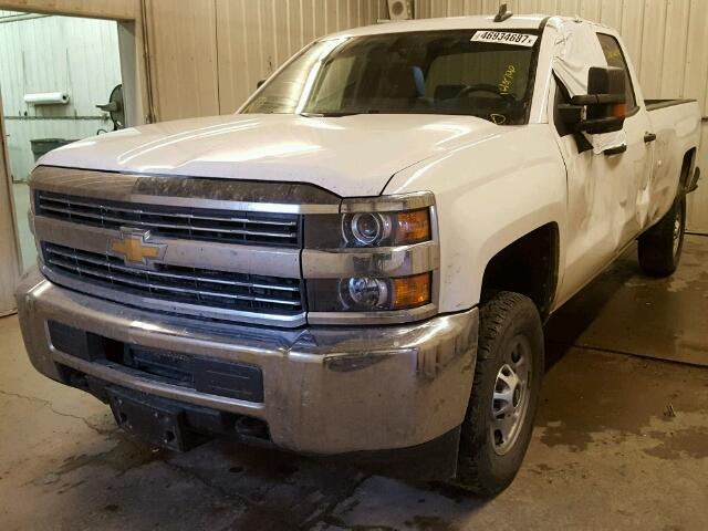 1GC2KUEG5FZ518271 - 2015 CHEVROLET SILVERADO WHITE photo 2