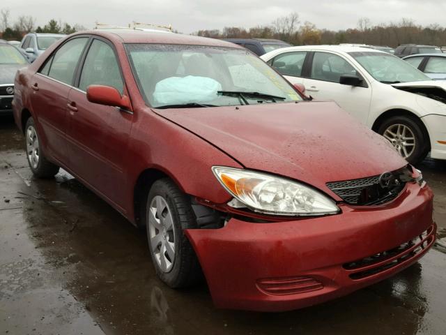 4T1BE32K63U195086 - 2003 TOYOTA CAMRY LE 红色 照片 1