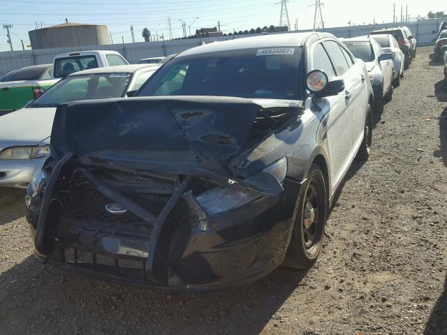 1FAHP2M86DG184941 - 2013 FORD TAURUS POL TWO TONE photo 2