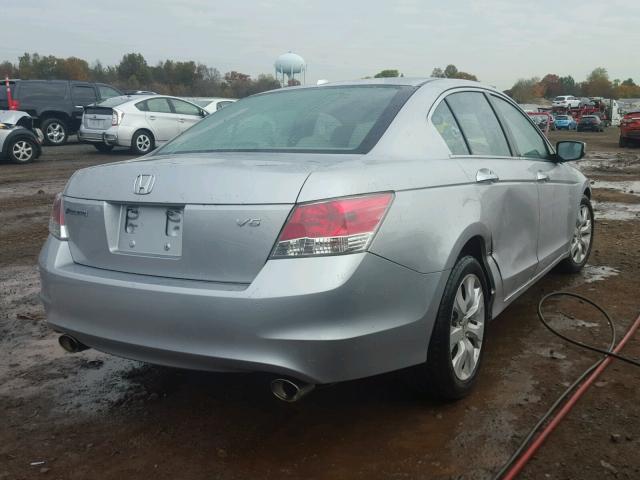 1HGCP3F87AA030391 - 2010 HONDA ACCORD EXL SILVER photo 4