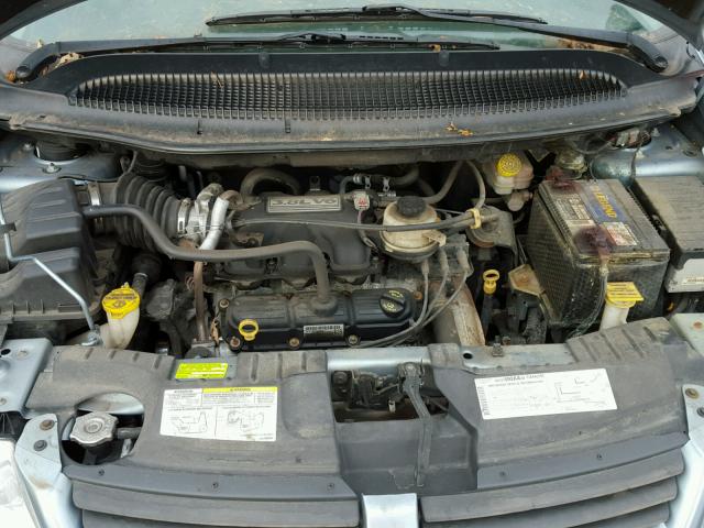 2D4GP44L26R820118 - 2006 DODGE GRAND CARA BLUE photo 7