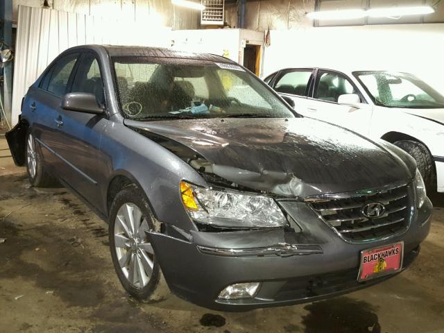 5NPEU46C79H426657 - 2009 HYUNDAI SONATA SE GRAY photo 1