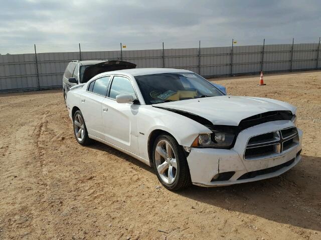 2C3CDXCT0DH532256 - 2013 DODGE CHARGER R/ WHITE photo 1