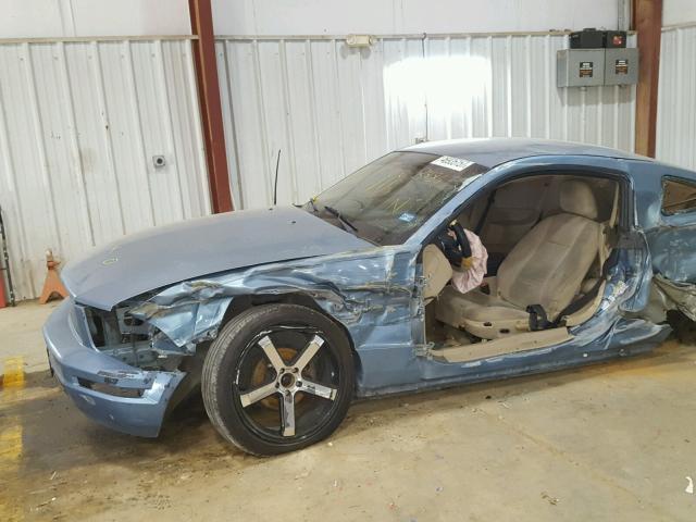 1ZVFT80N255158486 - 2005 FORD MUSTANG BLUE photo 10