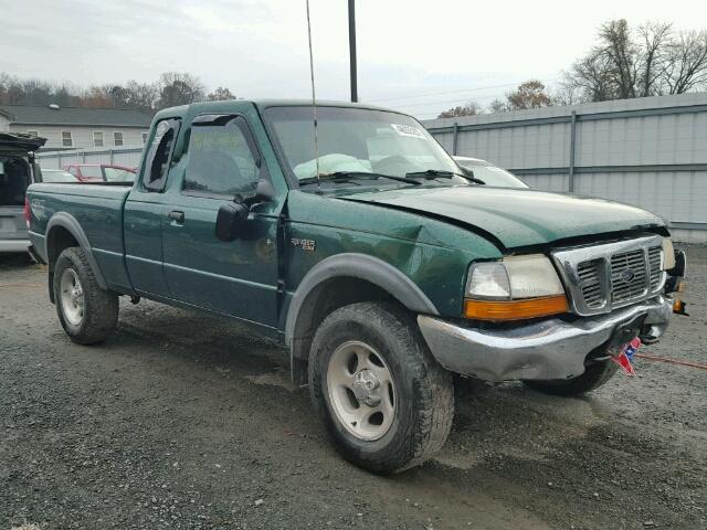 1FTZR15V9YTA43690 - 2000 FORD RANGER SUP GREEN photo 1