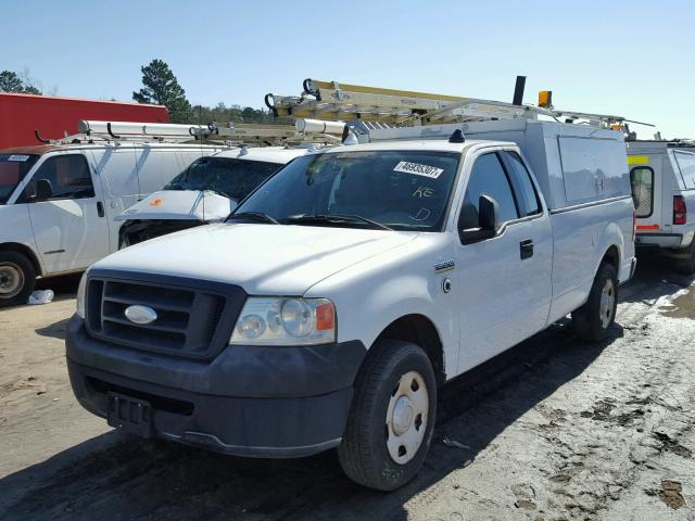 1FTRF12208KB94684 - 2008 FORD F150 WHITE photo 2