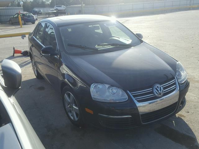 3VWRZ71K68M094056 - 2008 VOLKSWAGEN JETTA SE BLACK photo 1