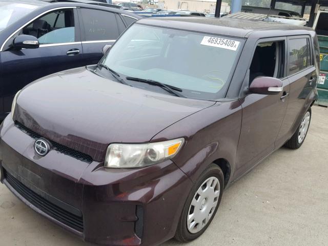 JTLZE4FE9B1121310 - 2011 TOYOTA SCION XB Bordo foto 2