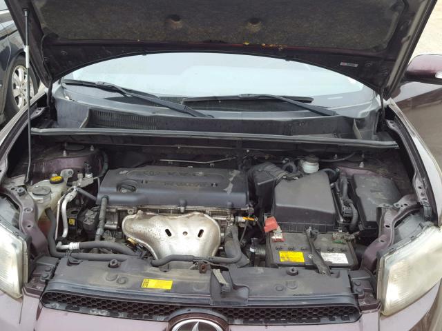 JTLZE4FE9B1121310 - 2011 TOYOTA SCION XB Bordo foto 7