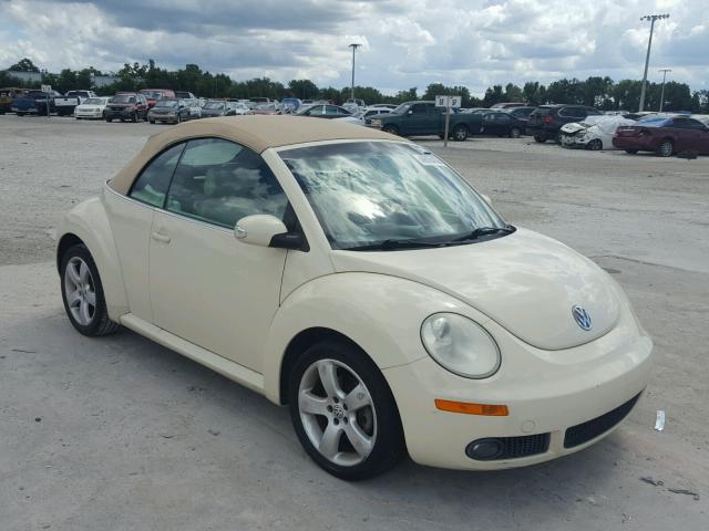 3VWSF31Y26M318895 - 2006 VOLKSWAGEN NEW BEETLE Bej foto 1