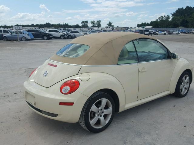 3VWSF31Y26M318895 - 2006 VOLKSWAGEN NEW BEETLE Bej foto 4