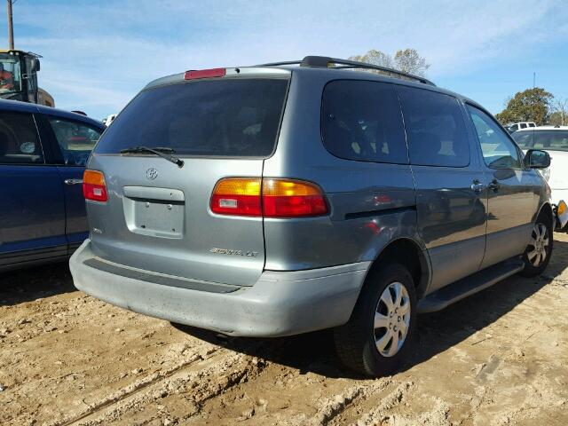 4T3ZF13C8WU076278 - 1998 TOYOTA SIENNA LE GRAY photo 4