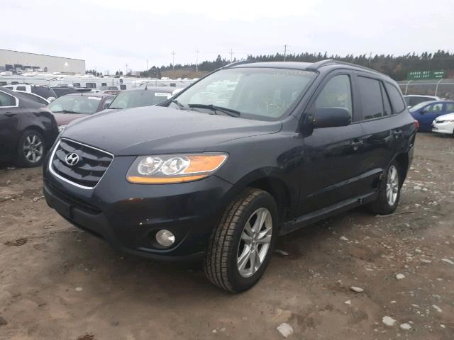 5XYZG3AB7BG082438 - 2011 HYUNDAI SANTA FE G BLUE photo 2