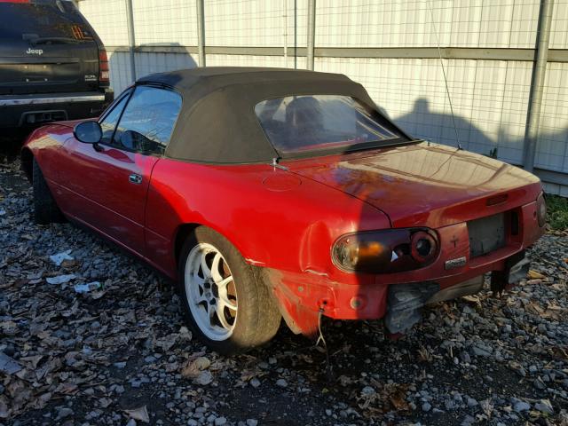 JM1NA3533R0521010 - 1994 MAZDA MX-5 MIATA RED photo 3