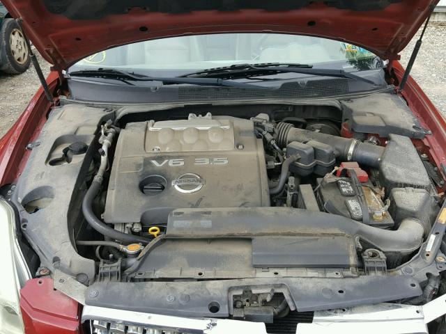 1N4BA41E76C849918 - 2006 NISSAN MAXIMA SE BURGUNDY photo 7