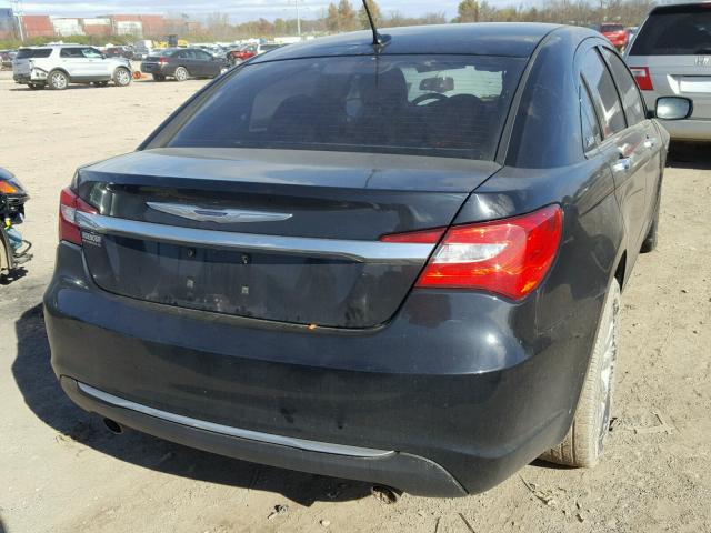 1C3CCBCG0EN115592 - 2014 CHRYSLER 200 LIMITE BLACK photo 4