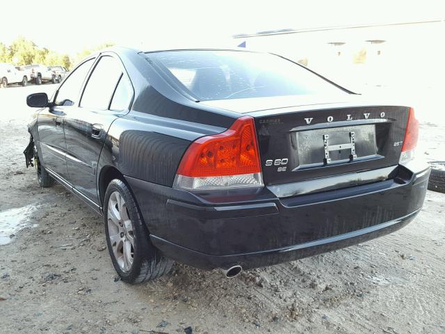 YV1RS592492737362 - 2009 VOLVO S60 BLACK photo 3