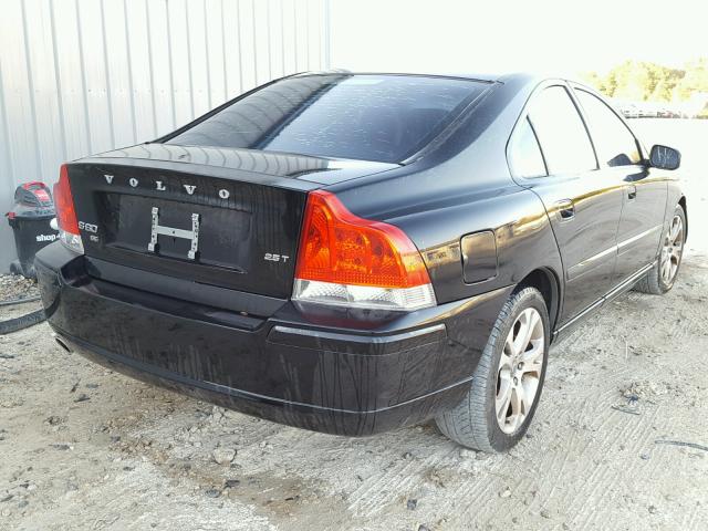 YV1RS592492737362 - 2009 VOLVO S60 BLACK photo 4