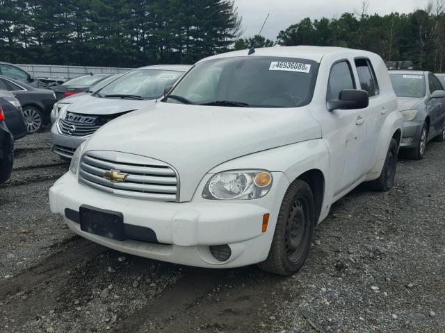 3GNCA13B39S621288 - 2009 CHEVROLET HHR LS WHITE photo 2