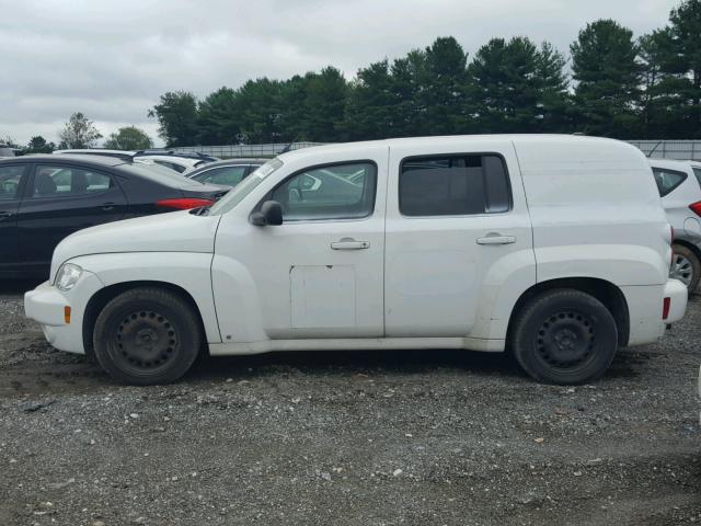 3GNCA13B39S621288 - 2009 CHEVROLET HHR LS WHITE photo 9